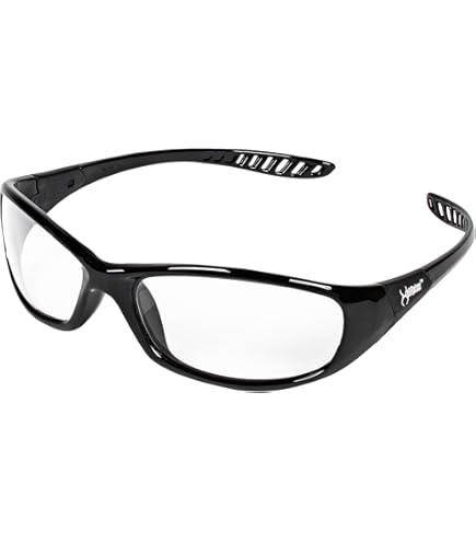 KleenGuard V40 Hellraiser Safety Glasses (28615), Clear Anti